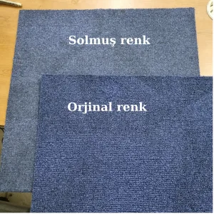 polyester karo halı orjinal